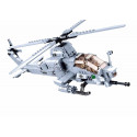 Jeux de construction pour enfants - Model Bricks Army - Attack Helicopter - Livraison rapide Tunisie