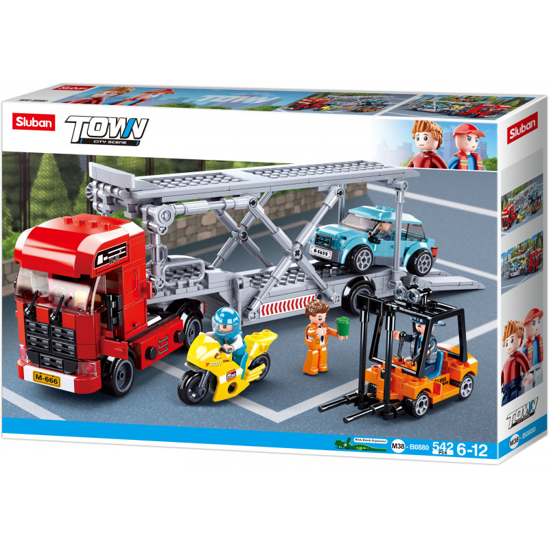 Town Truck : Car Transporter Town Truck : Car Transporter