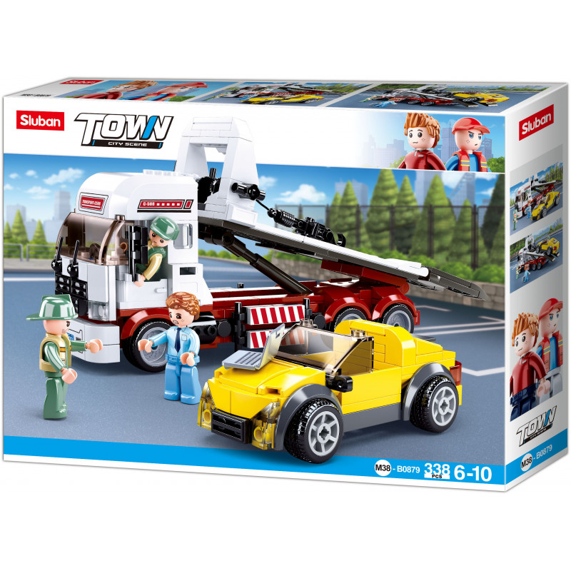 Town Truck : Car Trailer