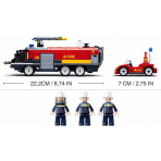 Jeux de construction pour enfants - Pompier : Airport Firecar - Livraison rapide Tunisie