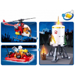 Jeux de construction pour enfants - Pompier : Fire brigade set - Livraison rapide Tunisie