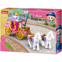 Jeux de construction pour enfants - Girls Village : Horses with Carriage - Livraison rapide Tunisie