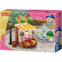 Girls Village : Vegetable stand