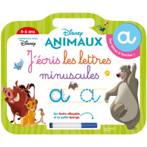 Ardoise Disney Animaux - J'écris les lettres minuscules