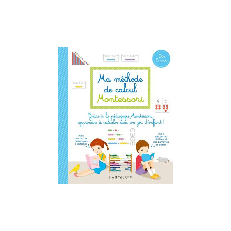 Larousse - Ma méthode de calcul Montessori - Jeux enfants Tunisie