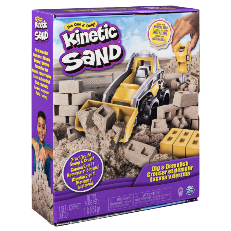 Kinetic Sand Dig and Demolish Kit
