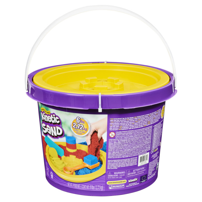 Sand 6lb x 3 Colour Bucket with tools Jeux enfants Tunisie