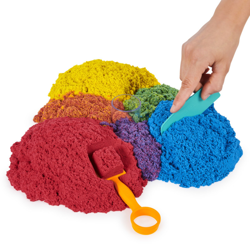 Sand 6lb x 3 Colour Bucket with tools Jeux enfants Tunisie