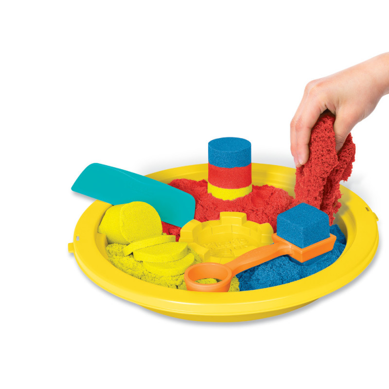 Sand 6lb x 3 Colour Bucket with tools Jeux enfants Tunisie