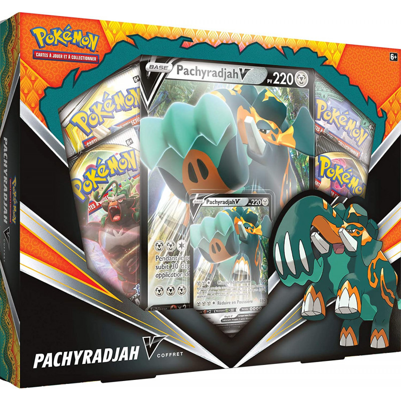 Coffret : Pokémon Pachyradjah-V 2020 Coffret : Pokémon Pachyradjah-V 2020