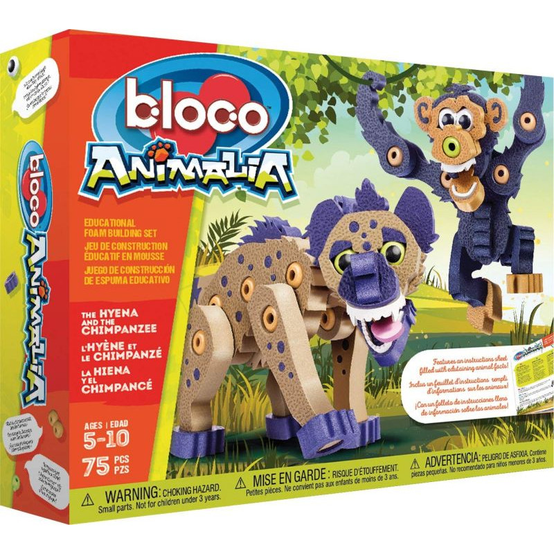 Bloco Toys : Hyène & Chimpanzé