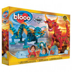 Jeux de construction pour enfants - Bloco Toys : Aqua & Pyro Dragons - Livraison rapide Tunisie