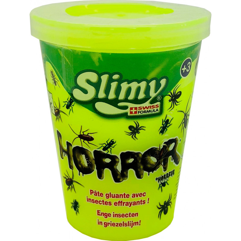 Pot Slimy Original Horror - 80 Gr Jaune Pot Slimy Original Horror - 80 Gr Jaune