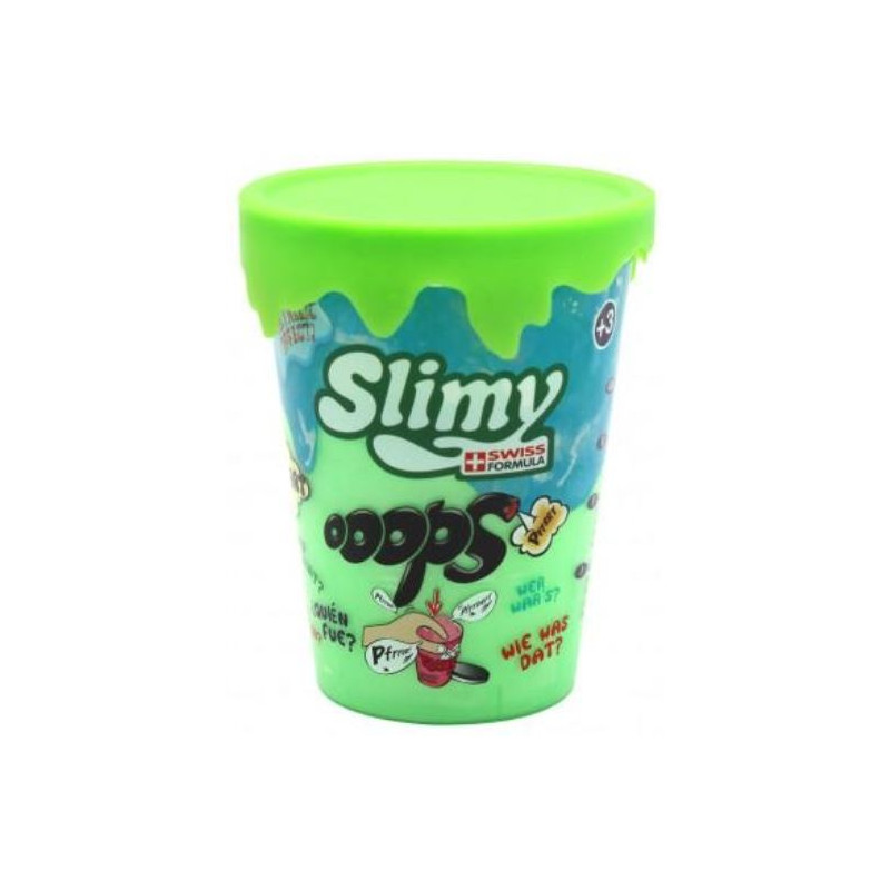 Pot Slimy Oops Metallic - 80 Gr Vert Pot Slimy Oops Metallic - 80 Gr Vert