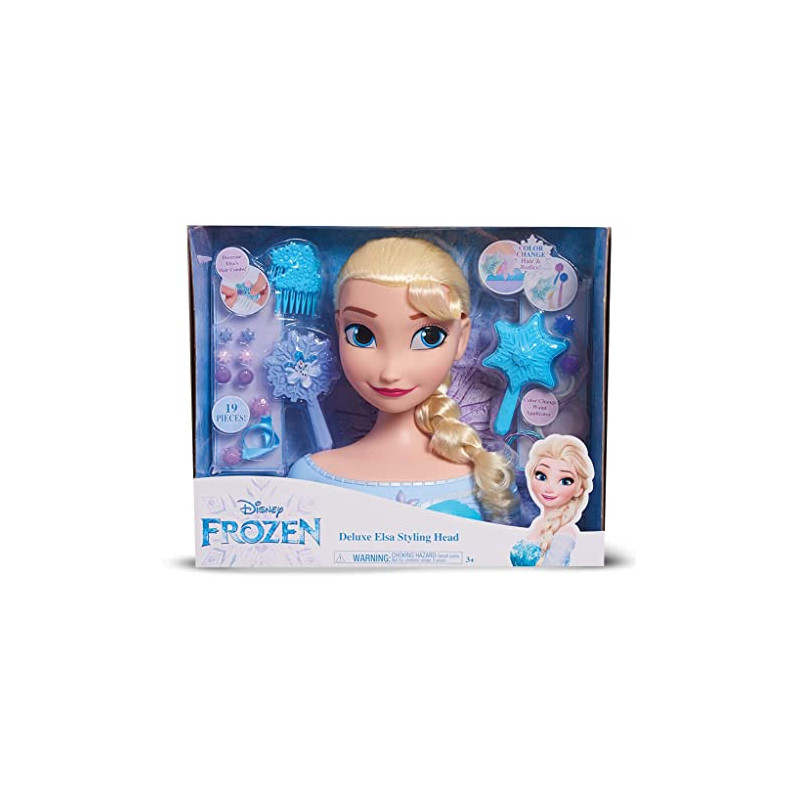 Disney La Reine des neiges - Elsa - Tête à Coiffer
