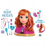 Jeux d'imagination pour enfants - Disney La Reine des neiges 2 - Anna - Tête à Coiffer Deluxe - Livraison rapide Tunisie