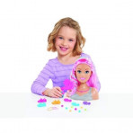 Jeux d'imagination pour enfants - Barbie Dreamtopia - Tête à coiffer - Livraison rapide Tunisie