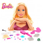 Jeux d'imagination pour enfants - Barbie - Tête à coiffer - Livraison rapide Tunisie