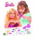 Jeux d'imagination pour enfants - Barbie - Tête à coiffer - Livraison rapide Tunisie