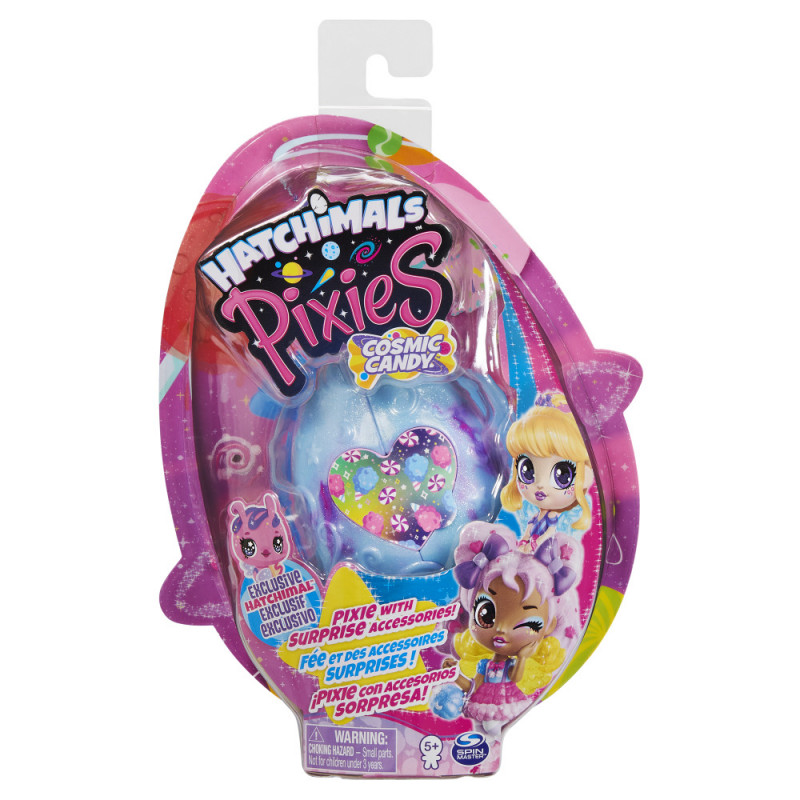 Hatchimals  Pixies Cosmic Candy Bleu clair