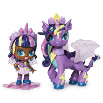 Pixie Riders Hatchimals Pixie Riders Moonlight Mia Unicornix Dark Unicorn - Jeux...