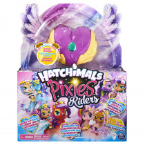 Hatchimals Pixie Riders Lilac Luna Swanling Swan