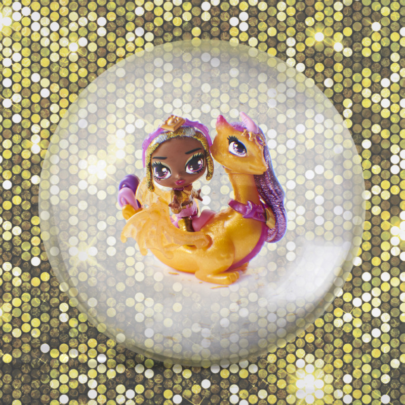 Pixie Riders Hatchimals Pixie Riders Gold Shimmer Charlotte Draggle Draggle - Je...