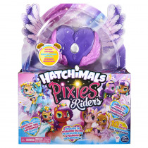 Hatchimals Pixie Riders Black Glitter Lily Seastallion