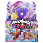 Jeux d'imagination pour enfants - Hatchimals Pixie Riders Black Glitter Lily Seastallion - Livraison rapide Tunisie