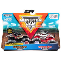 Monster Jam - 1:64 Monster Jam 2-Pack : Monster Mutt dalmatian / Monster Mutt Rott Weiler