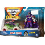 Circuits, véhicules et robotique pour enfants - Monster Jam - 1:64 Monster Jam + Creatures Grim - Livraison rapide Tunisie