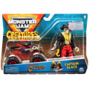Circuits, véhicules et robotique pour enfants - Monster Jam - 1:64 Monster Jam + Creatures Captain Black - Livraison rapide T...