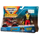 Circuits, véhicules et robotique pour enfants - Monster Jam - 1:64 Monster Jam + Creatures Captain Black - Livraison rapide T...