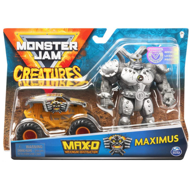 Monster Jam - 1:64 Monster Jam + Creatures Maximus