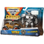 Circuits, véhicules et robotique pour enfants - Monster Jam - 1:64 Monster Jam + Creatures Maximus - Livraison rapide Tunisie