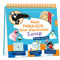 Mon fabuleux bloc d'activités - UN HIVER AVEC LOUP