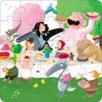 Puzzles pour enfants - Coffret - MA MALLETTE LOUP AU PAYS DES CONTES - Livraison rapide Tunisie