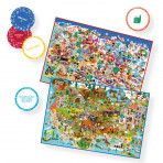 Jeux éducatifs pour enfants - Coffret cherche et trouve - Mon jeu de cherche et trouve géant - autour du monde - Livraison ra...