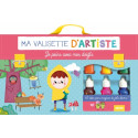 Livres pour enfants - Ma valisette Auzou - JE PEINS AVEC MES DOIGTS (coll. Ma valisette d'artiste) - Livraison rapide Tunisie