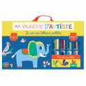 Loisirs créatifs pour enfants - Ma valisette Auzou - JE CRÉE MES TABLEAUX PAILLETÉS (coll. Ma valisette d'artiste) - Livraiso...