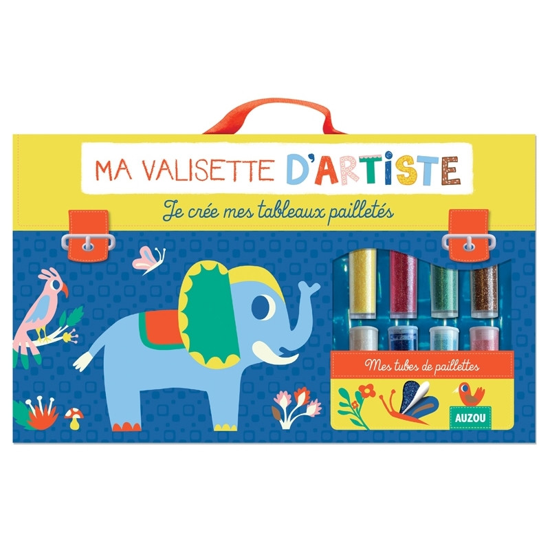 Ma valisette Auzou - JE CRÉE MES TABLEAUX PAILLETÉS (coll. Ma valisette d'artiste) Ma valisette Auzou - JE CRÉE MES TABLEAUX PAILLETÉS (coll. Ma valisette d'artiste)