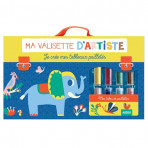 Loisirs créatifs pour enfants - Ma valisette Auzou - JE CRÉE MES TABLEAUX PAILLETÉS (coll. Ma valisette d'artiste) - Livraiso...