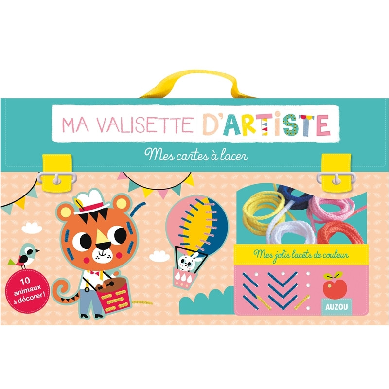 Ma valisette Auzou - MES CARTES À LACER (coll. Ma valisette d'artiste) Ma valisette Auzou - MES CARTES À LACER (coll. Ma valisette d'artiste)
