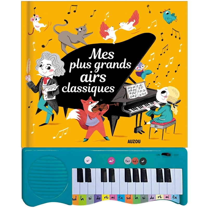 Livres Piano - MES PLUS GRANDS AIRS CLASSIQUES