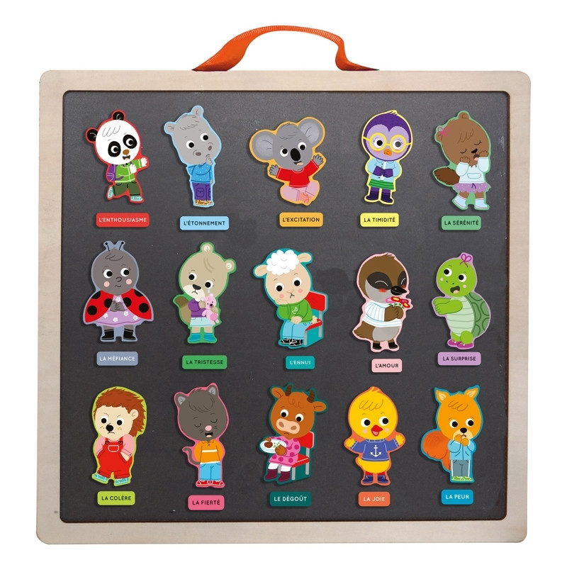 Coffret - MON GRAND TABLEAU DES EMOTIONS (MES PREMIERS JEUX EN BOIS) Coffret - MON GRAND TABLEAU DES EMOTIONS (MES PREMIERS JEUX EN BOIS)