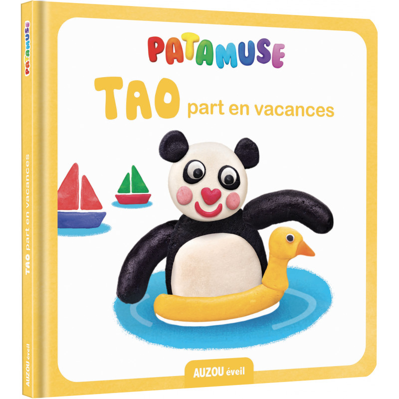 Livre Pâte à modeler - PATAMUSE - TAO PART EN VACANCES Livre Pâte à modeler - PATAMUSE - TAO PART EN VACANCES