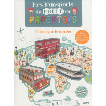PAPERTOYS - LES TRANSPORTS DU MONDE EN PAPERTOYS