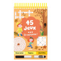 Livres pour enfants - DIVERS ACTIVITES - 45 JEUX EN AUTOMNE ! - Livraison rapide Tunisie