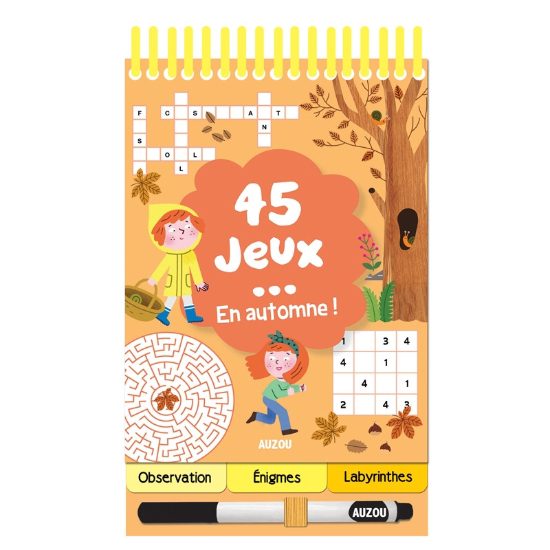 DIVERS ACTIVITES - 45 JEUX EN AUTOMNE !