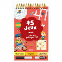 Livres pour enfants - DIVERS ACTIVITES - 45 JEUX... DANS LES TRANSPORTS ! NE - Livraison rapide Tunisie